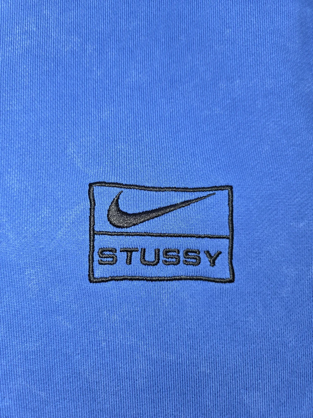 Nike x Stussy Blue Crewneck Sweatshirt Size XXL